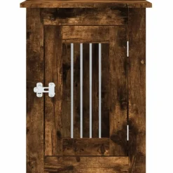 MAISON EXCLUSIVE - Meuble de cage pour chiens chêne fumé 45x62x59 cm