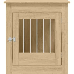 MAISON EXCLUSIVE - Meuble de cage pour chiens chêne sonoma 64,5x80x71 cm
