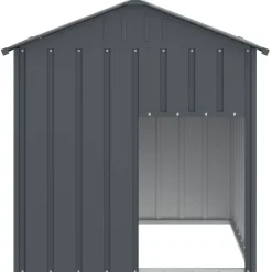 MAISON EXCLUSIVE - Niche pour chien avec toit anthracite acier galvanisé