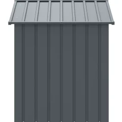 MAISON EXCLUSIVE - Niche pour chien avec toit anthracite acier galvanisé