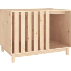 MAISON EXCLUSIVE - Niche pour chien 100x70x72 cm bois de pin massif