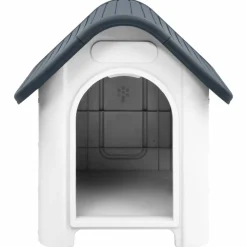 MAISON EXCLUSIVE - Niche pour chien gris 59x75x66 cm polypropylène