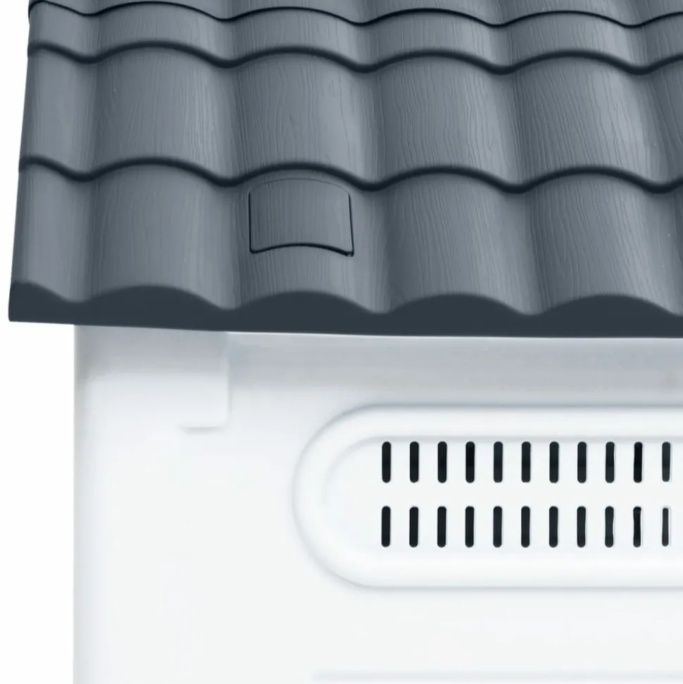 MAISON EXCLUSIVE - Niche pour chien bleu 57x68x66 cm polypropylène