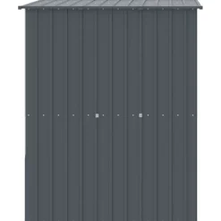 MAISON EXCLUSIVE - Niche pour chien avec toit anthracite acier galvanisé