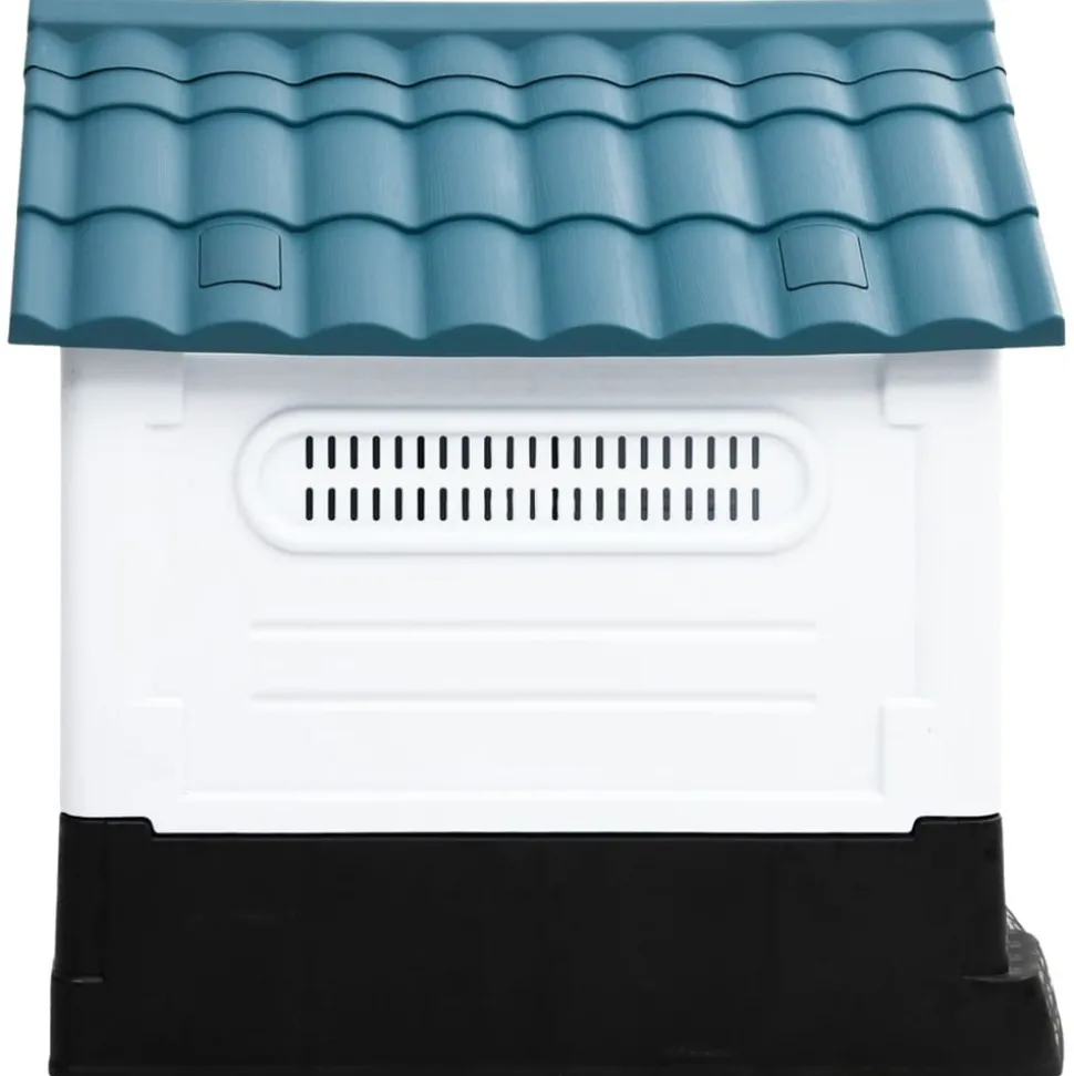 MAISON EXCLUSIVE - Niche pour chien bleu 57x68x66 cm polypropylène