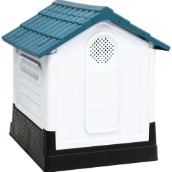 MAISON EXCLUSIVE - Niche pour chien bleu 57x68x66 cm polypropylène