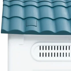 MAISON EXCLUSIVE - Niche pour chien bleu 57x68x66 cm polypropylène