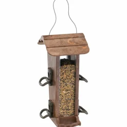 Mangeoire à silos pour oiseaux sauvages jok 21, mangeoire extérieure, adaptée à diverses graines