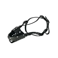 MARTIN SELLIER - Muselière cuir taille 5 noir