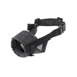 Muselière en nylon grille réglable longueur chiens chien mesure ferplast muzzle net