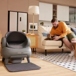 NEAKASA - Neakasa litière automatique pour grands chats - grande ouverture - noir