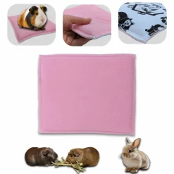 NEO SOLVO - Coussin polaire pour cochon d'inde et lapin - 30 x 26 cm - absorbant et confortable