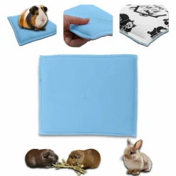 NEO SOLVO - Coussin polaire pour cochon d'inde et lapin - 30 x 26 cm - absorbant et confortable