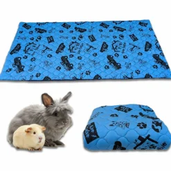 NEO SOLVO - Tapis qui remplace la litière pour cochon d'inde et lapin - absorbant, imperméable, passe en machine - 70 x 35 cm