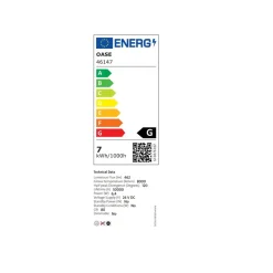 Oase terrarium décoratif 60l avec cadre blanc - air 60 white