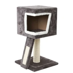 PARADISIO - Arbre à Chat Square M - Gris Foncé