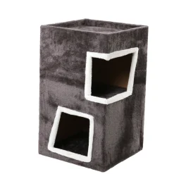 PARADISIO - Arbre à Chat Square Tower - Gris Foncé