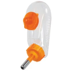 PARIS PRIX - Biberon pour chien & chat "clipsable" 13cm orange