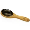 PARIS PRIX - Brosse de toilettage bambou "poils doux" 22cm naturel