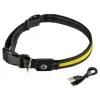 PARIS PRIX - Collier lumineux pour chien "led" 45cm jaune