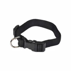 PARIS PRIX - Collier réglable pour chien "essentiel" 45cm noir