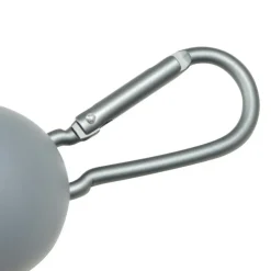 PARIS PRIX - Distributeur de sacs à excréments "lampe" 11cm gris