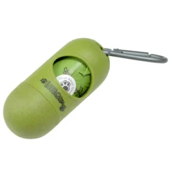 PARIS PRIX - Distributeur de sacs à excréments "bio" 10cm vert