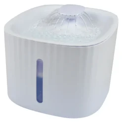 PARIS PRIX - Fontaine à eau pour animaux "expert" 3l blanc