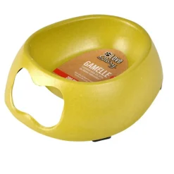 PARIS PRIX - Gamelle pour chien & chat "bambou" 16cm vert