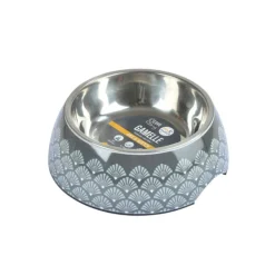 PARIS PRIX - Gamelle pour chien & chat "new art" 17cm anthracite