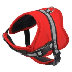 PARIS PRIX - Harnais pour chien "essentiel" 67cm rouge