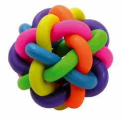 PARIS PRIX - Jouet pour chien "balle" 6cm multicolore