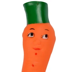 PARIS PRIX - Jouet pour chien "carotte" 20cm orange