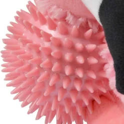 PARIS PRIX - Jouet pour chien sonore "maria le flamant" 16cm rose