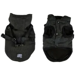 PARIS PRIX - Manteau pour chien "tweed" 30cm anthracite