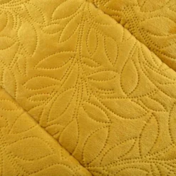 PARIS PRIX - Niche pour chien & chat "boho" 50cm moutarde