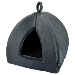 PARIS PRIX - Tente pour chien & chat "newton" 38cm charbon