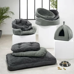 PARIS PRIX - Tente pour chien & chat "newton" 38cm charbon