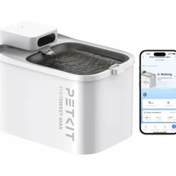 PETKIT - Eversweet max fontaine à eau connectée pour animaux, 3l, 83jours d'autonomie