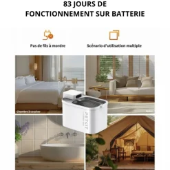 PETKIT - Eversweet max fontaine à eau connectée pour animaux, 3l, 83jours d'autonomie