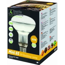 REPTILE SYSTEMS - D3 UV Basking Lamp Mini 80W culot E27