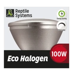 REPTILE SYSTEMS - Kit Lampe eco halogène pour terrarium 100W