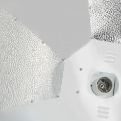 Réflecteur parabolic pour lampe cfl et hps