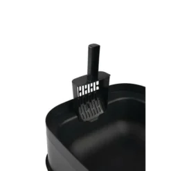 ROTHO - - maison toilette pour chat 51 x 39 x 40 cm - bac a litiere - blanc de gui