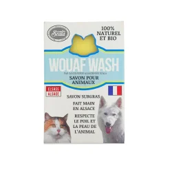 SCALA - Lot de 2 savons bio wouaf wash pour tous les animaux