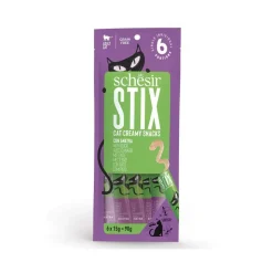 SCHESIR - Friandises stix canard schesir chat 6x15 g