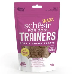 SCHESIR - Schesir chien friandises snack éducation bacon 113 g