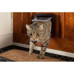 SUREFLAP - Chatiere a puce électronique dualscan - blanc - 142 mm x 120 mm (mémorisation d'un maximum de 32 puces)