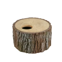 TERRA DELLA - Abri pour reptiles : Arbre taille M, coloris brun - 20x20x11cm