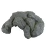 TERRA DELLA - Grotte pour reptiles taille XL, coloris anthracite - 31x29,5x14cm